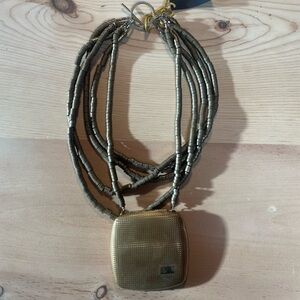 Vintage Compact Necklace